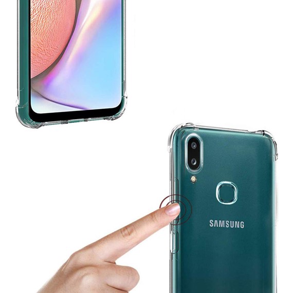 Samsung Galaxy A10s CaseUp Titan Crystal Şeffaf Kılıf 4